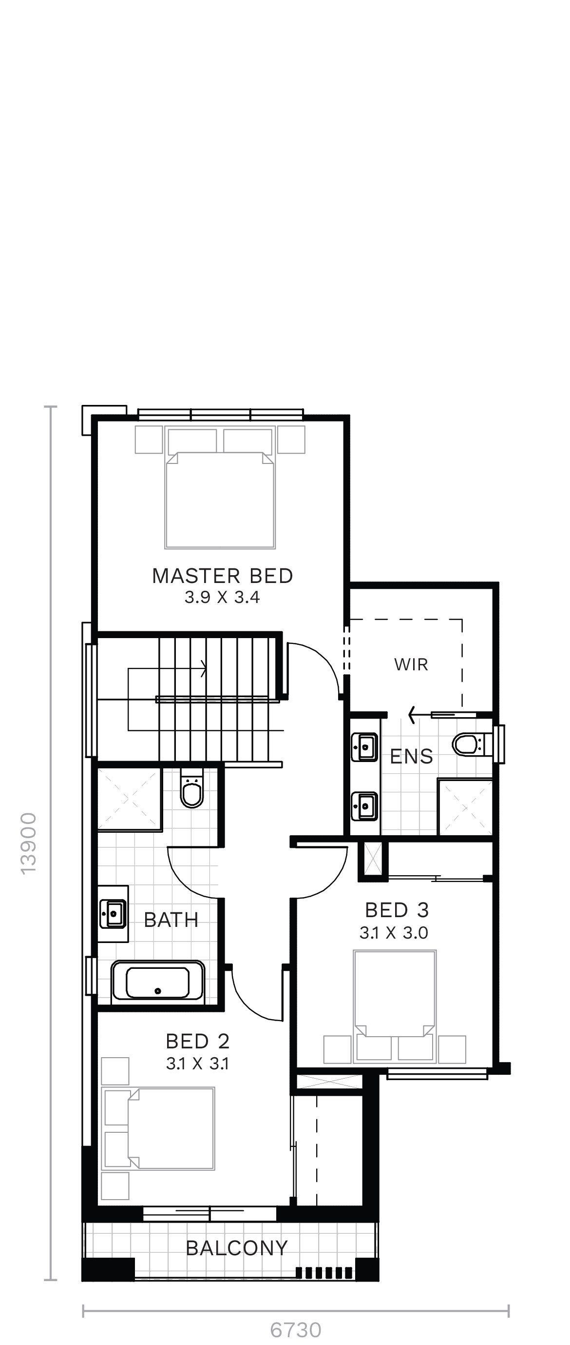 Bronte Signature Series Double Storey Homes by North Homes